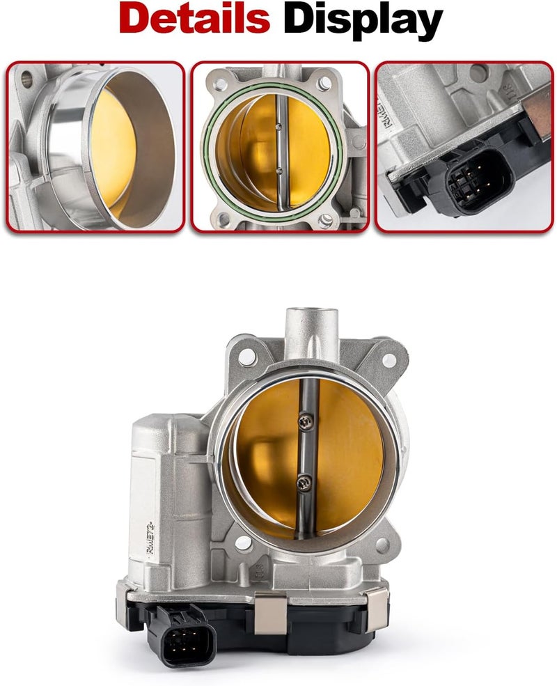 VANBOL Electronic Throttle Body Fit for 2006-2011 Chevy Impala Malibu Monte Carlo Equinox Uplander Buick Lucerne Terraza Pontiac G6 Montana Torrent Saturn Aura Vue V6 3.4L 3.5L 3.9L 12577029 12609500 - Image 3